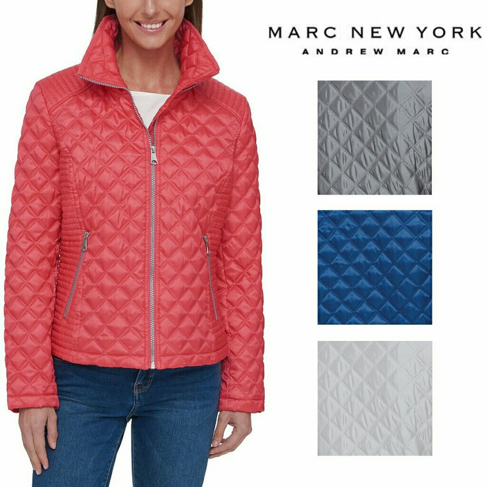 ANDREW MARC SHORT DIAMOND Jacket Small Size!!!